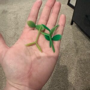 Green Leaf Bookmarks (6)